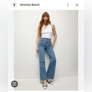 Veronica Beard Blue High Rise Jeans
